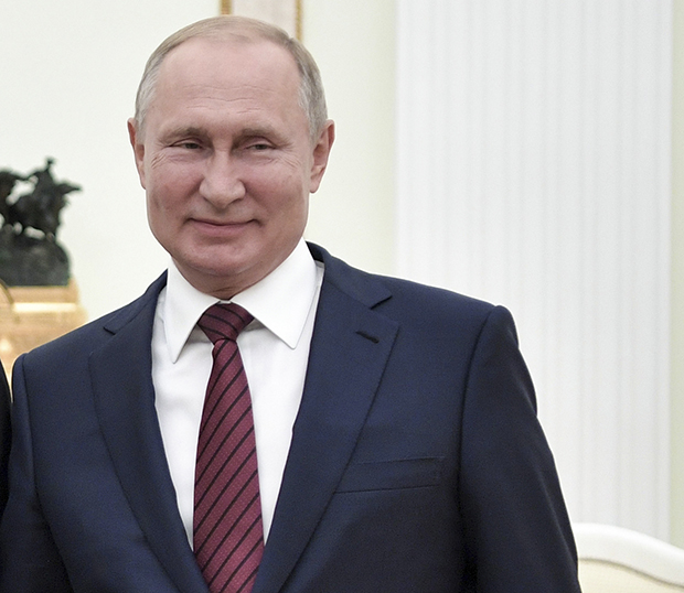 Путин честитао Нову годину становницима Русије